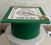 Grad Cap Cake