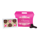 Pink Flowers Custom Oreo Purse Box