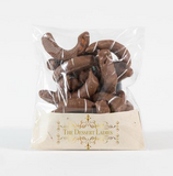 Chocolate Covered Pretzel Bits Bio Favor