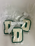 Custom Varsity Letter Shaped Chocolate Covered Oreo Favors