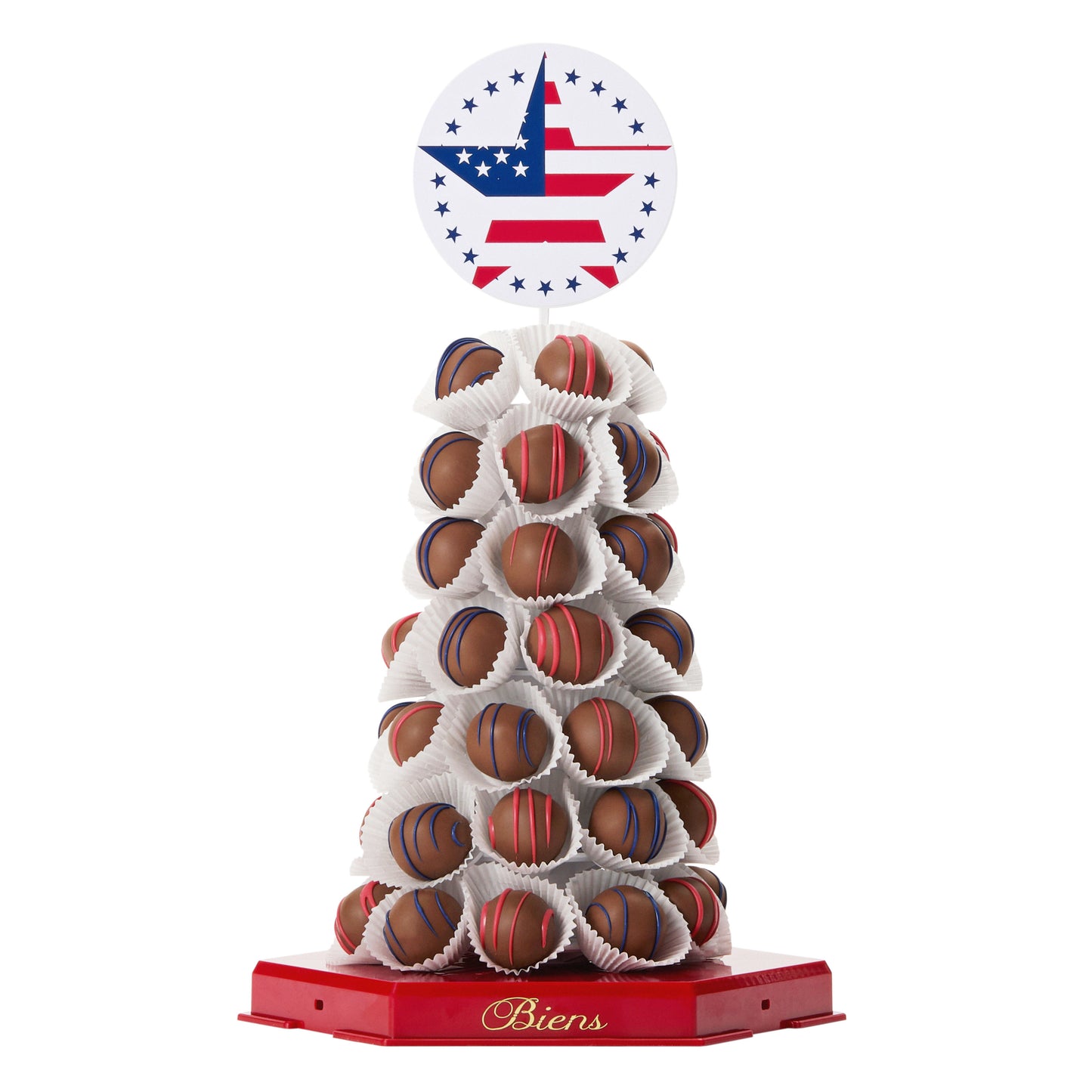 Patriotic Bien Tower-Red