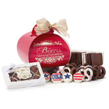 Patriotic Large Tulip Box - Red