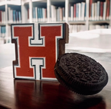 Custom Varsity Letter Shaped Chocolate Covered Oreo Favors
