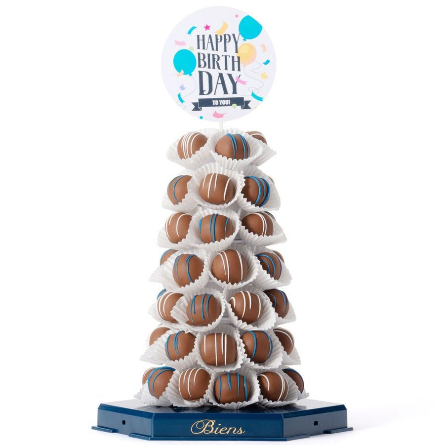 Happy Birthday Bien Tower - Dark Blue