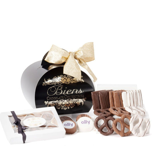 Corporate Large Tulip Box- Black
