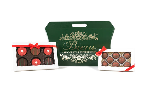 Christmas Tote Box - Dark Green