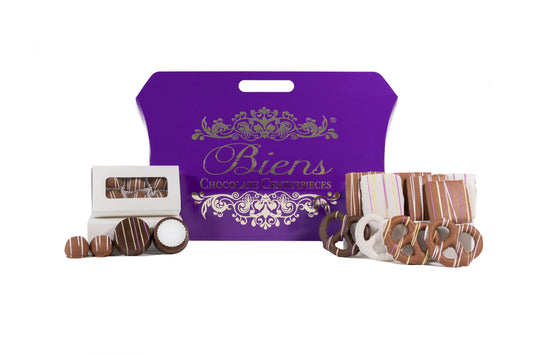 Corporate Tulip Tote Box - Dark Purple
