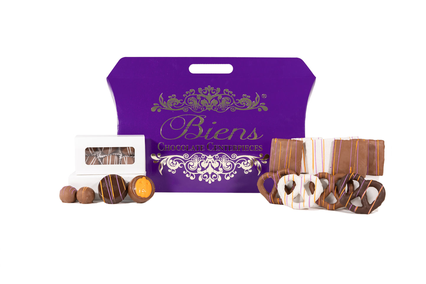 Halloween Tulip Tote Box - Dark Purple